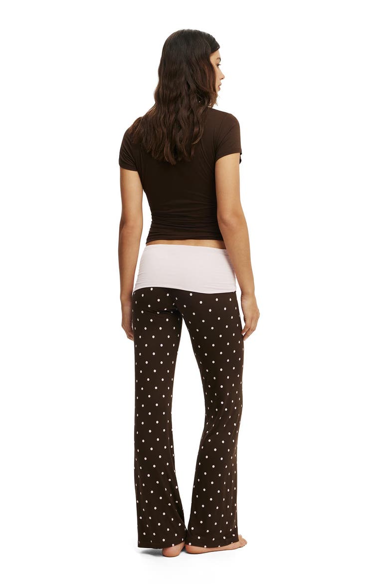 Women's Airy Soft Roll Waist Pant, Alternate, color, Smooth Kristy Polkadot