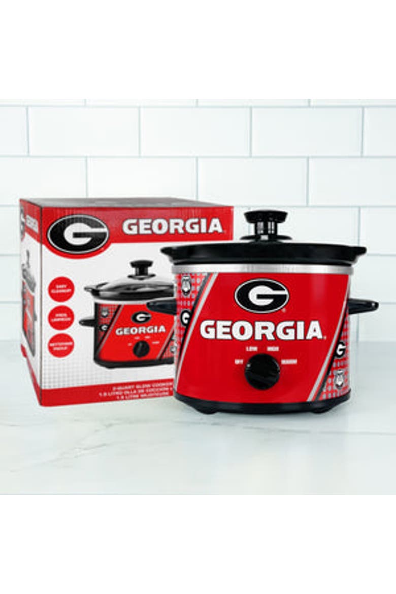 Georgia Bulldogs 2-Quart Slow Cooker, Alternate, color, None