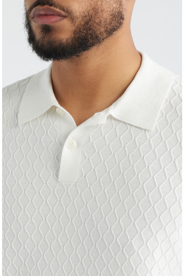 Diama Polo Sweater, Alternate, color, WHITE