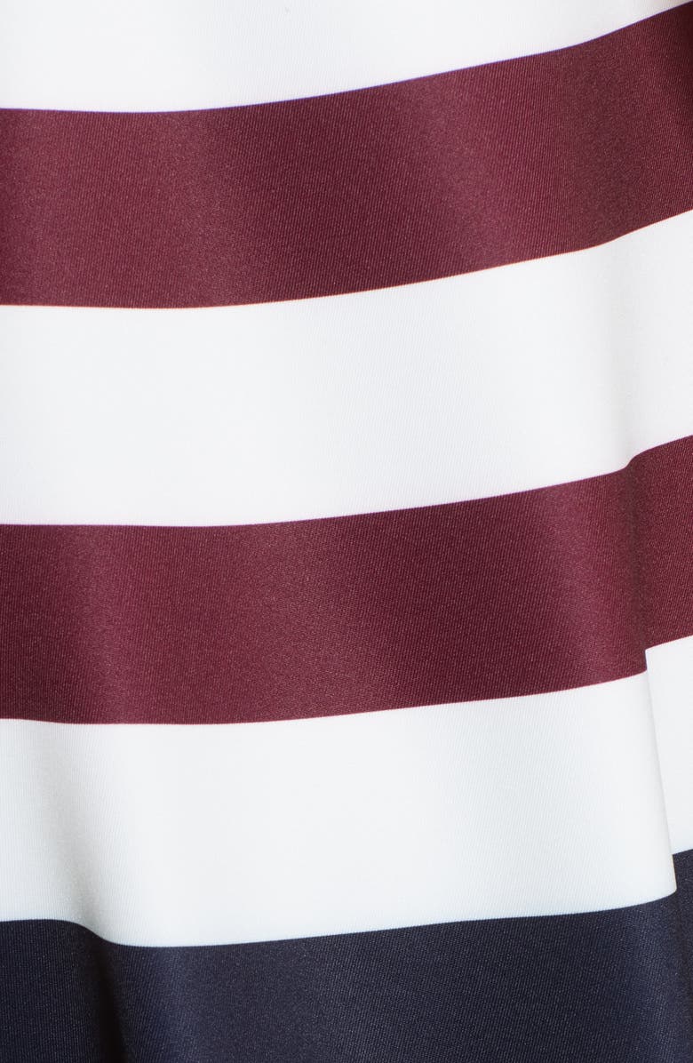 Ted Baker London Rowing Stripe Skater Dress, Alternate, color, 