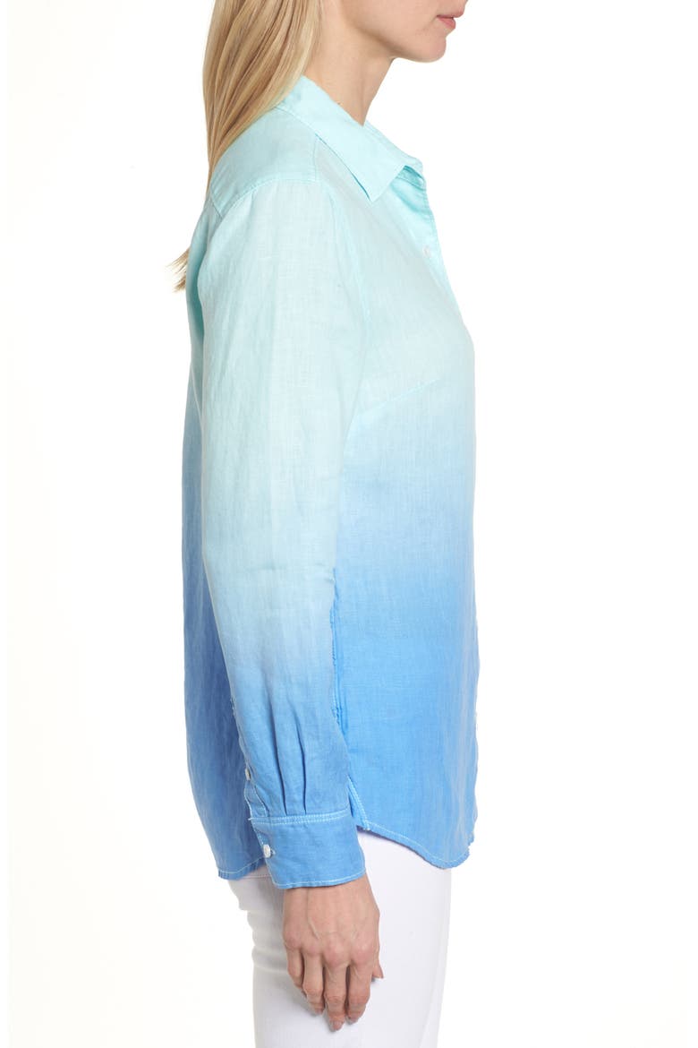 Two Palms Dip Dye Top, Alternate, color, AQUA MIST/ VIOLET PETAL
