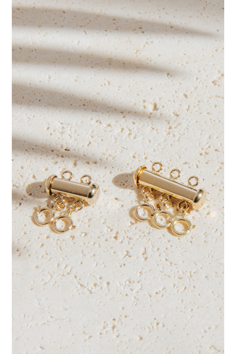 Layered Necklace Clasp Detangler, Alternate, color, Gold