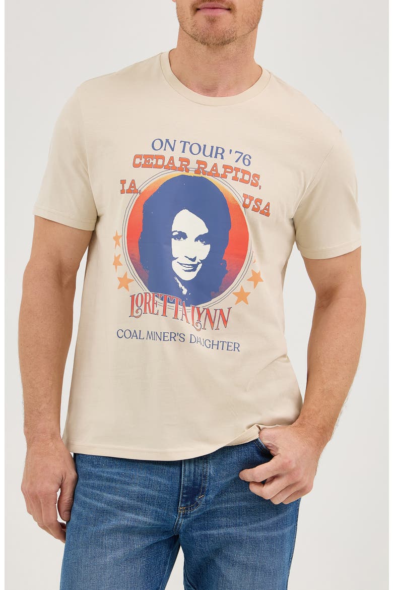 Loretta Lynnn Graphic T-Shirt, Main, color, FOG