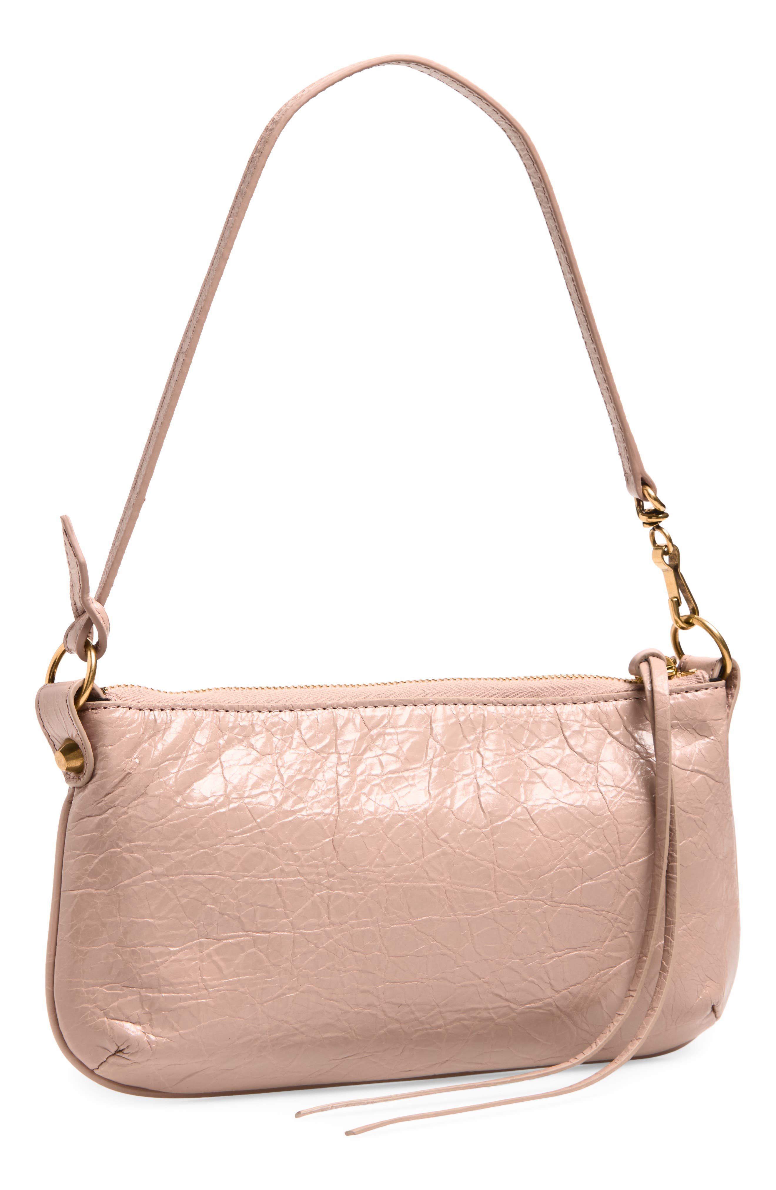 Balenciaga Le City Leather Pouch on a Strap, Alternate, color, 5833 Blush