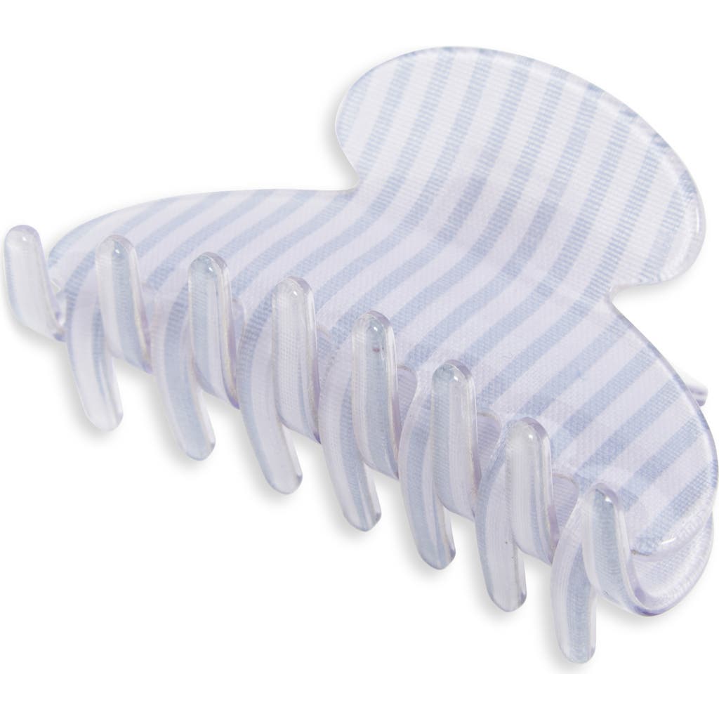 France Luxe Couture Stripe Small Claw Clip In Multi