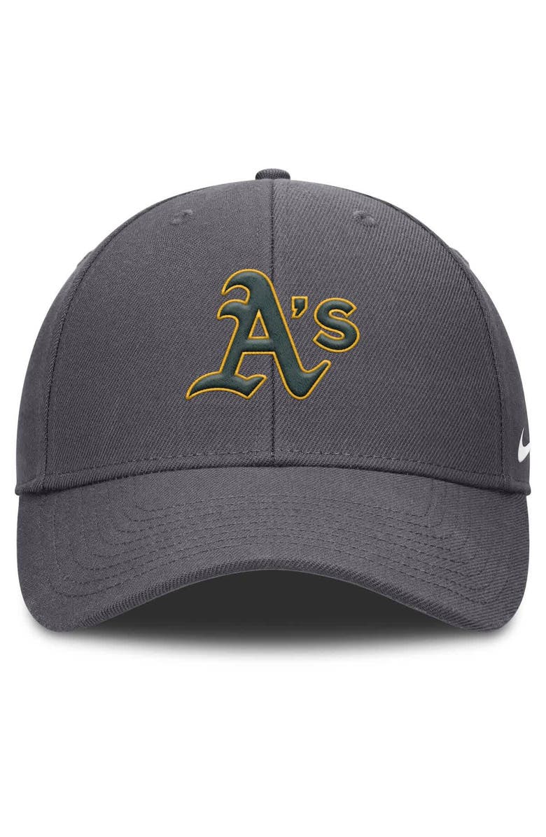 Nike Men's Nike Gray Athletics Club Performance Adjustable Hat, Alternate, color, Gray