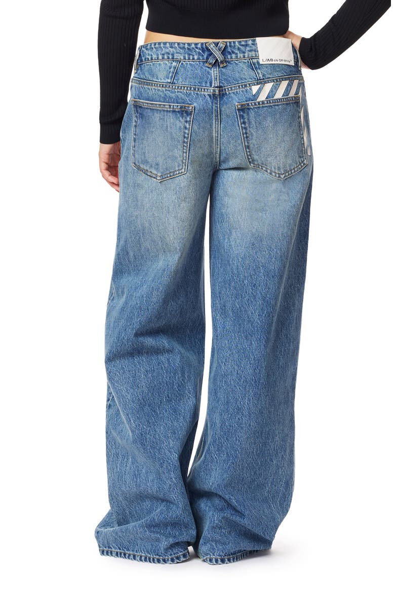 Low Rise Extreme Baggy Wide Leg Jeans, Alternate, color, NEW YORK