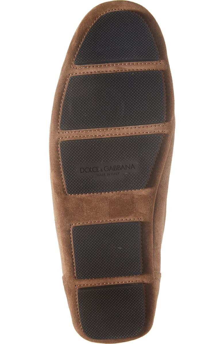 Dolce&Gabbana Crosta Driving Shoe, Alternate, color, Nocciola