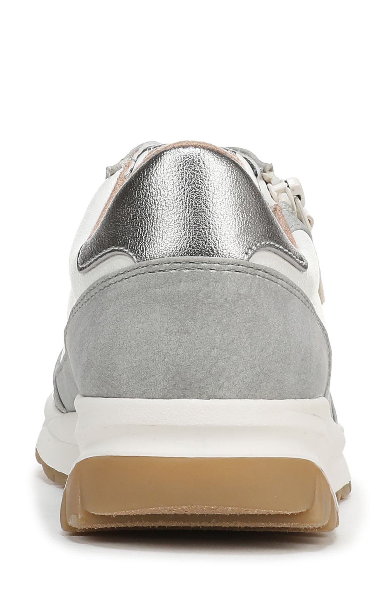 Jace Sneaker, Alternate, color, WHITE / GREY FAUX LEATHER
