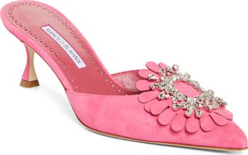 Manolo Blahnik Shogmu Pointed Toe Mule (Women) | Nordstrom