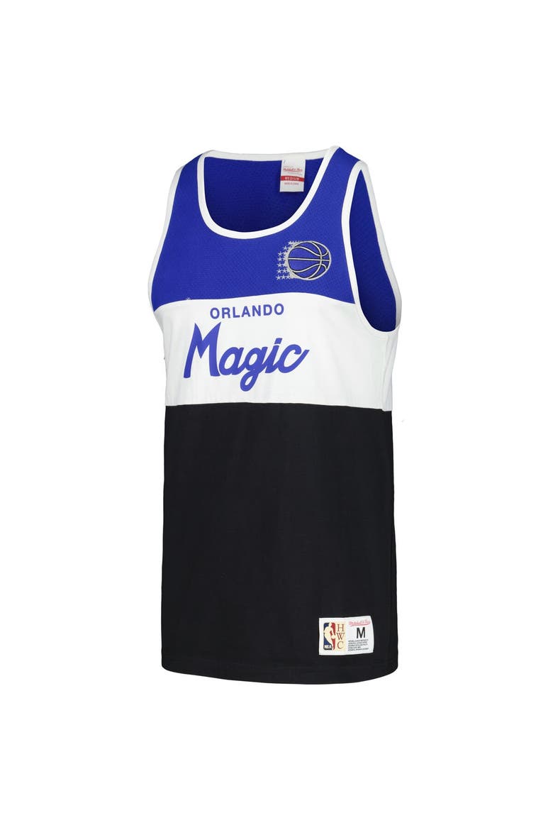 Men's Mitchell & Ness Black Orlando Magic Special Script Tank Top, Alternate, color, Black