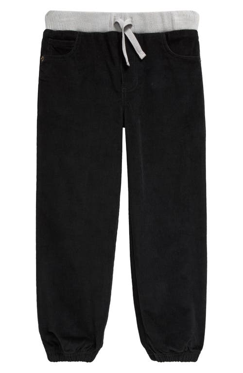 Tucker + Tate Kids' Corduroy Drawstring Joggers in Black 