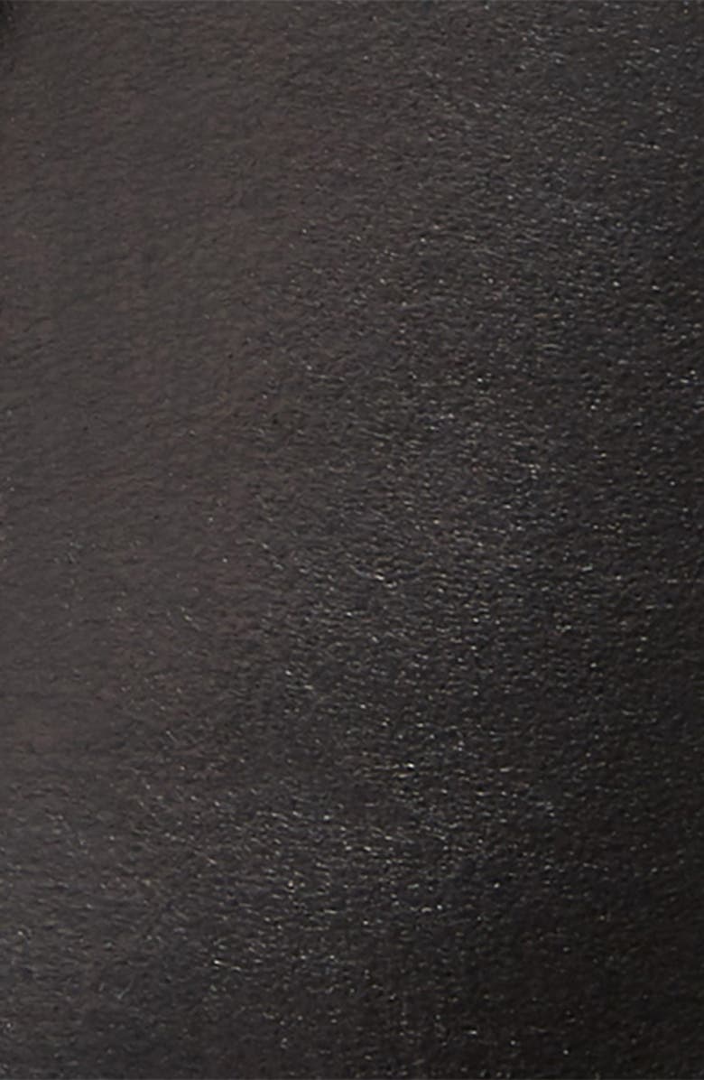 AllSaints Leather Belt, Alternate, color, Black/ Matte Black