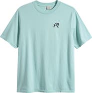 MALBON Bermuda Cigar Cotton Graphic T-Shirt