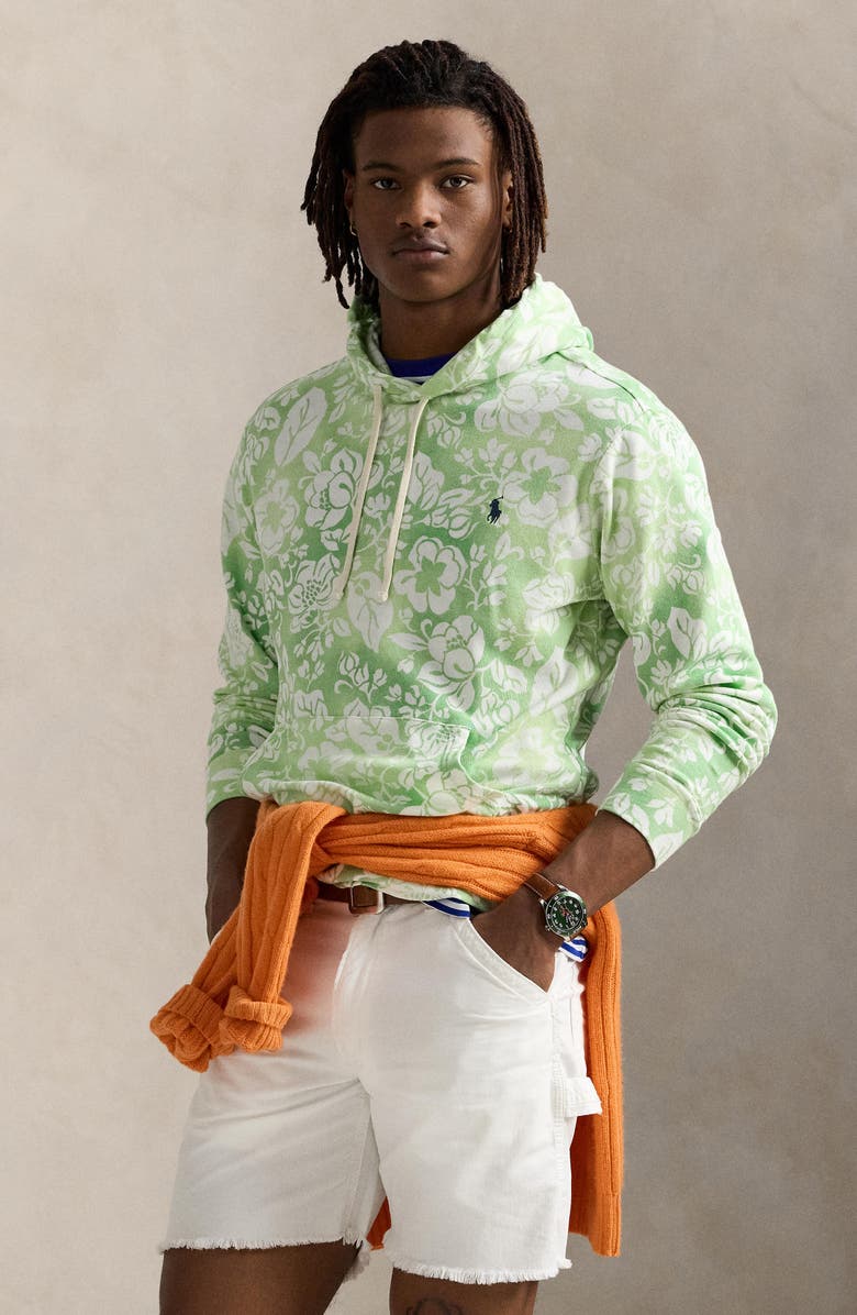 Polo Ralph Lauren Spa French Terry Hoodie, Alternate, color, 