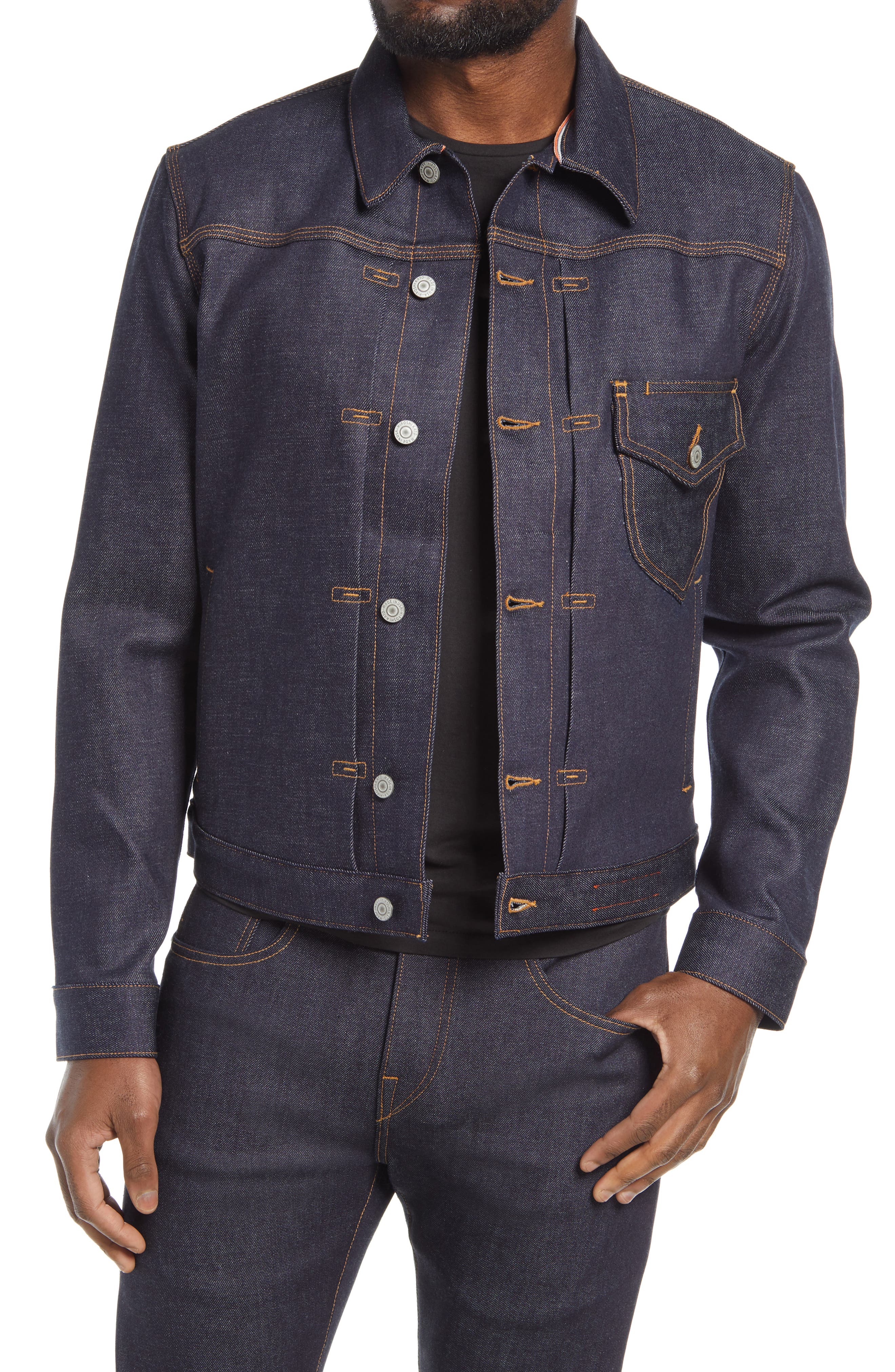 Stretch Button-Up Jacket