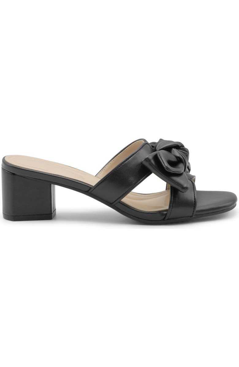 Adrienne Vittadini Arnoldo Slide Sandal, Alternate, color, Black Mesh