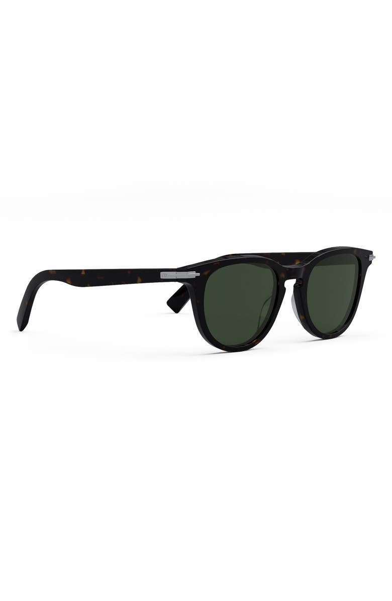 DIOR The Diorblacksuit R3I 50mm Round Sunglasses, Alternate, color, 