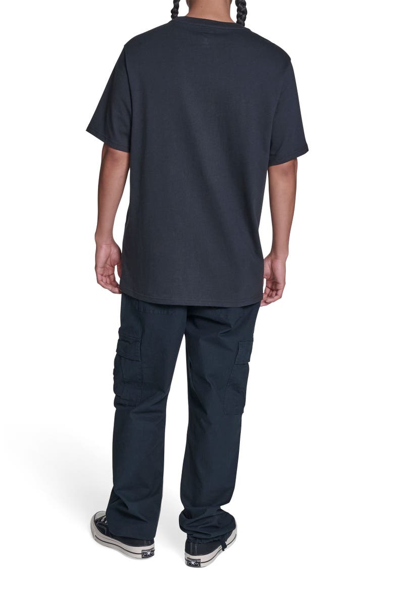 Timeless Boxed Chevron T-Shirt, Alternate, color, CONVERSE BLACK