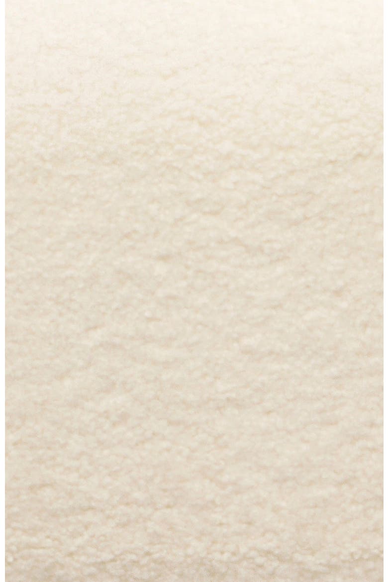 Knox Faux Sheepskin Accent Bench, Alternate, color, Ivory