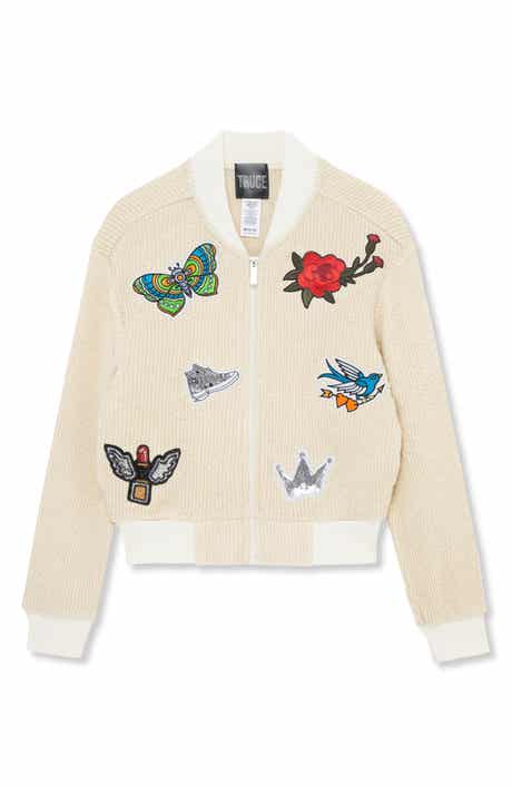 Truce Kids' Appliqué Bomber Jacket