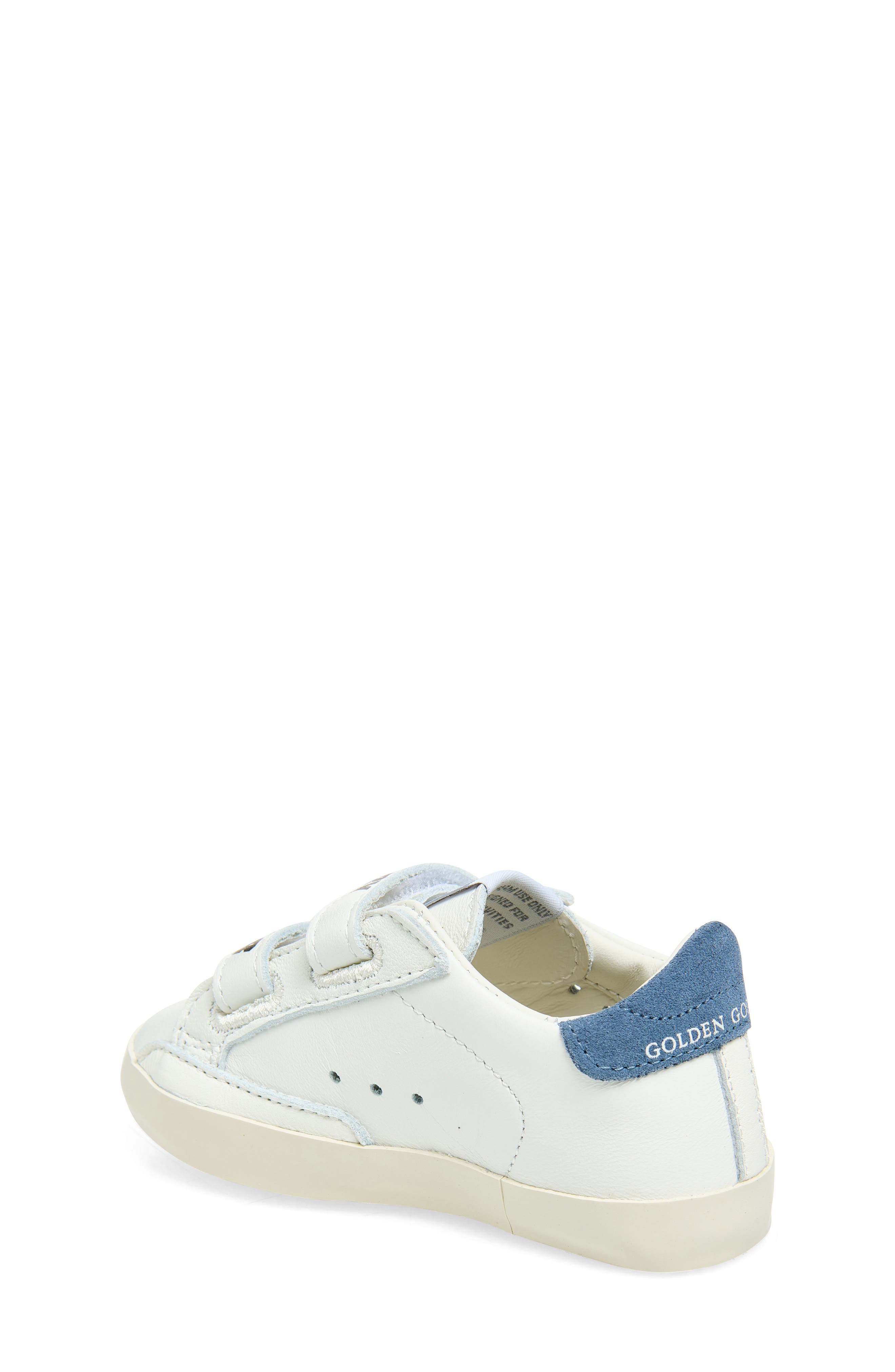 Kids' Baby School Sneaker, Alternate, color, WHITE/ BLUE DENIM