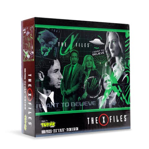 The X-Files "I Want To Believe" 1000-Piece Jigsaw Puzzle | Toynk Exclusive