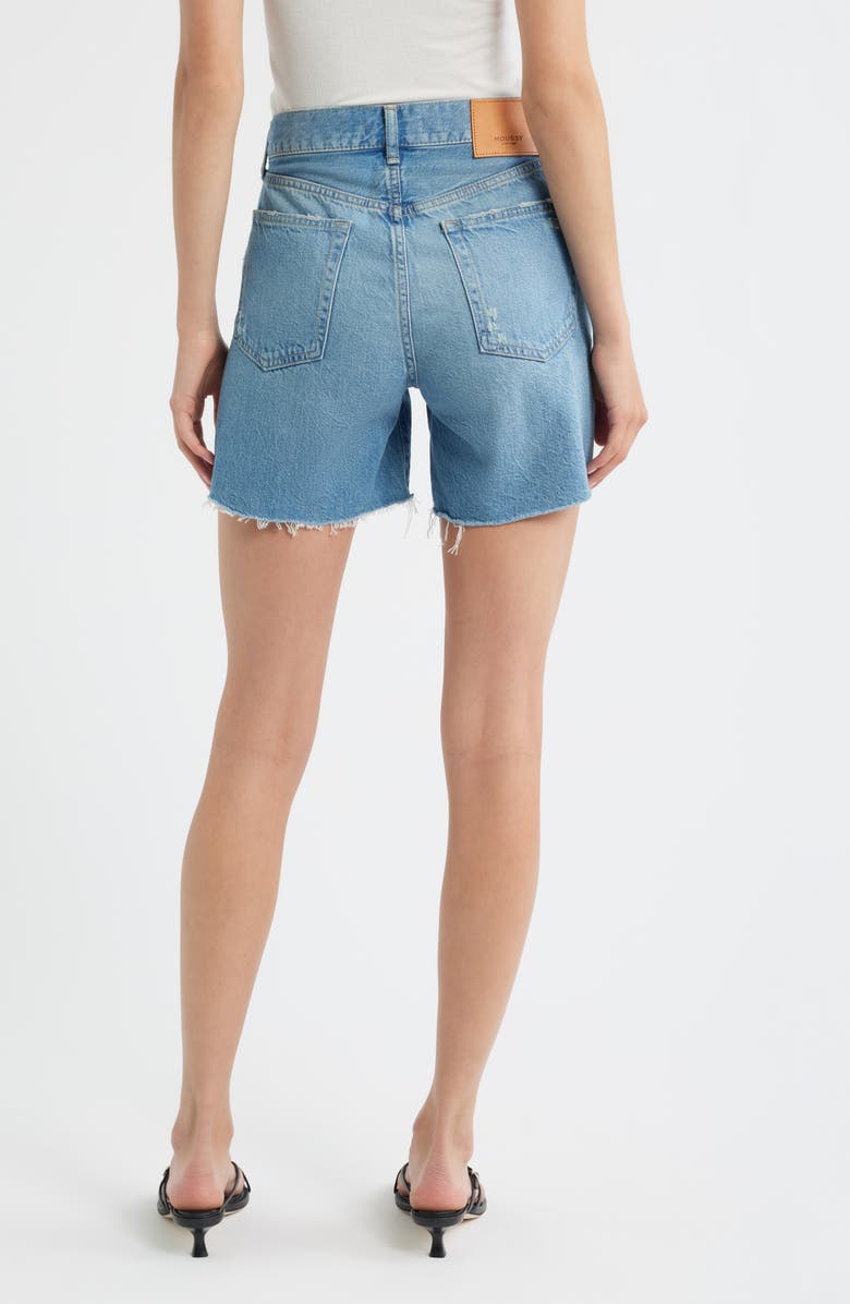 Harbeson High Waist Cutoff Denim Shorts