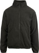 BURNSIDE Polar Fleece Full Zip Jacket