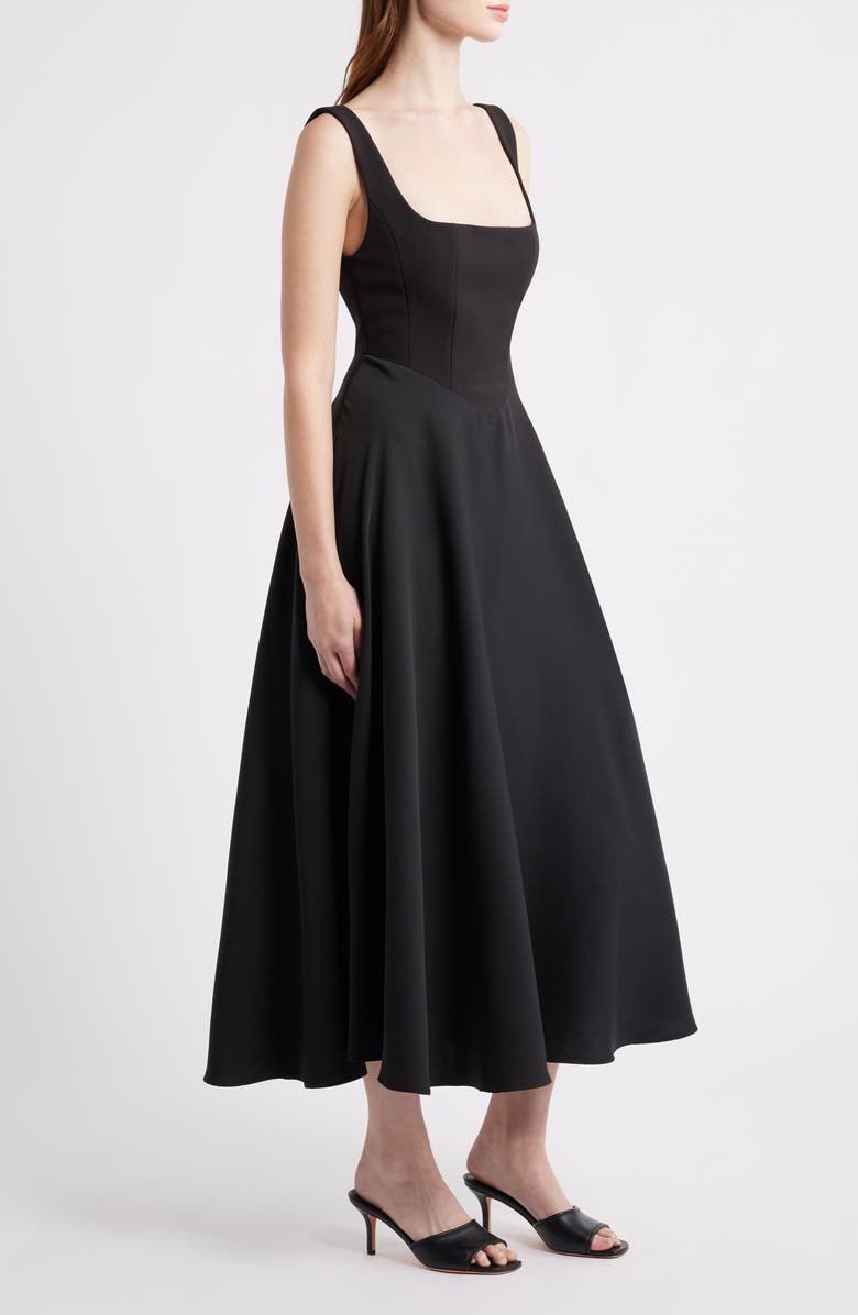 Odd Muse The Ultimate Muse Corset Dress, Alternate, color, Black