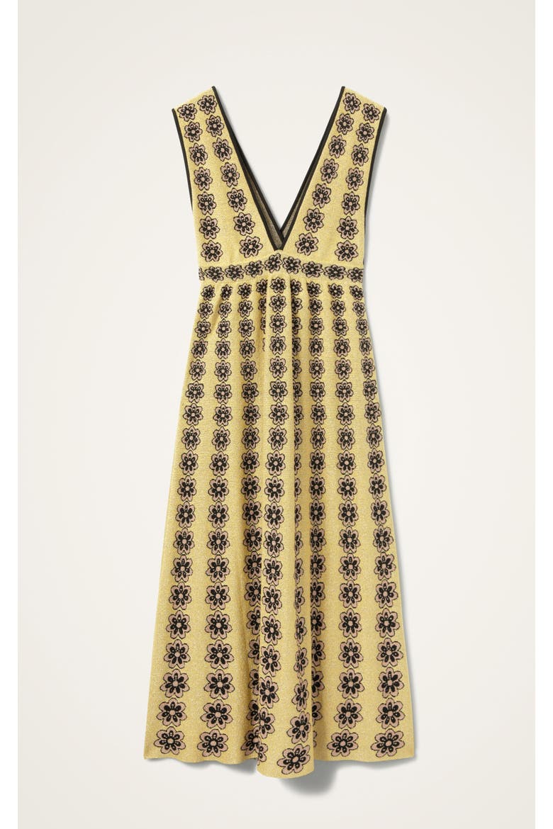 Caper Dress, Alternate, color, Multicolor Pink/Yellow/Black