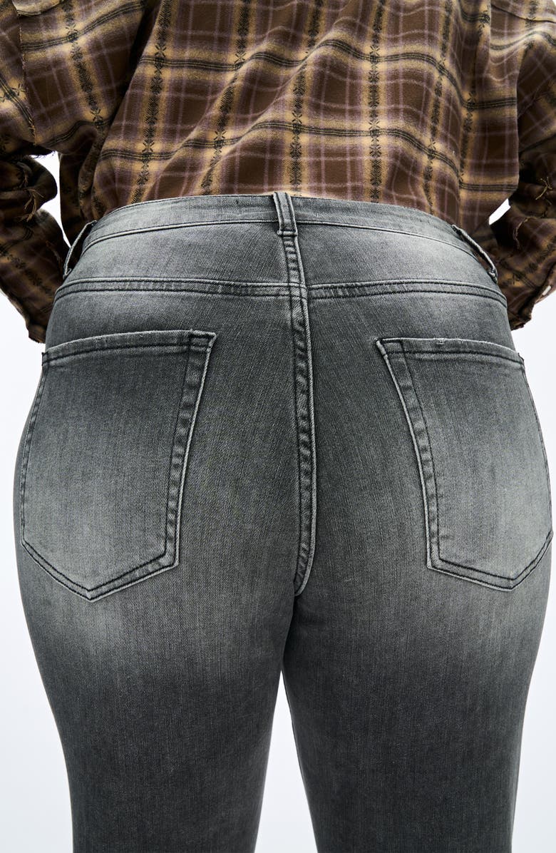 Bayeas High Waist Straight Leg Mom Jeans, Alternate, color, Starry Night