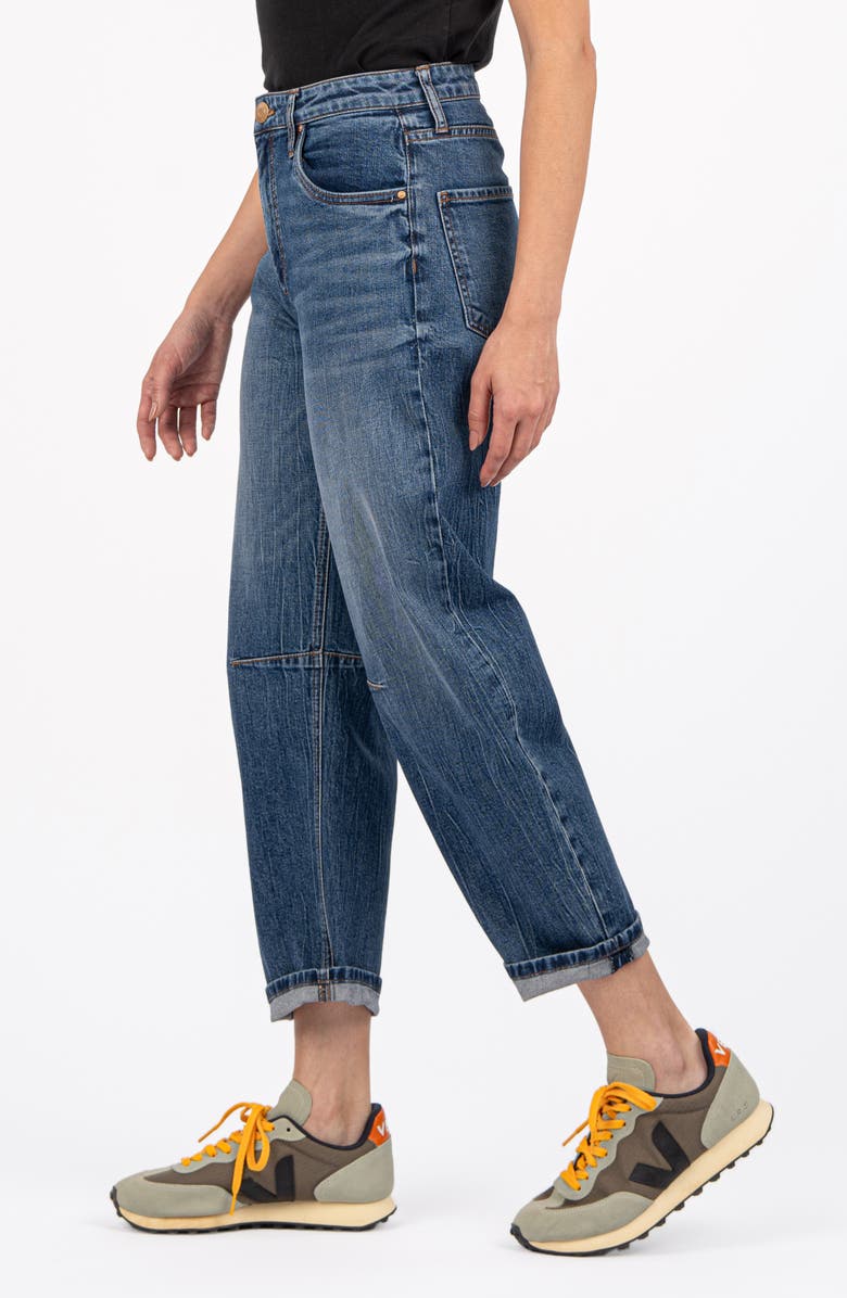 ASHLEY HIGH RISE SLOUCHY BARREL STRAIGHT LEG