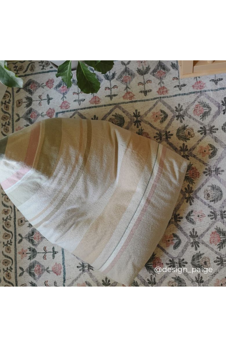 Lorena Canals Pouf Cleo, Alternate, color, Multicolor