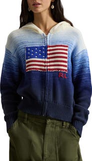 Polo Ralph Lauren Front Zip Sweater Hoodie