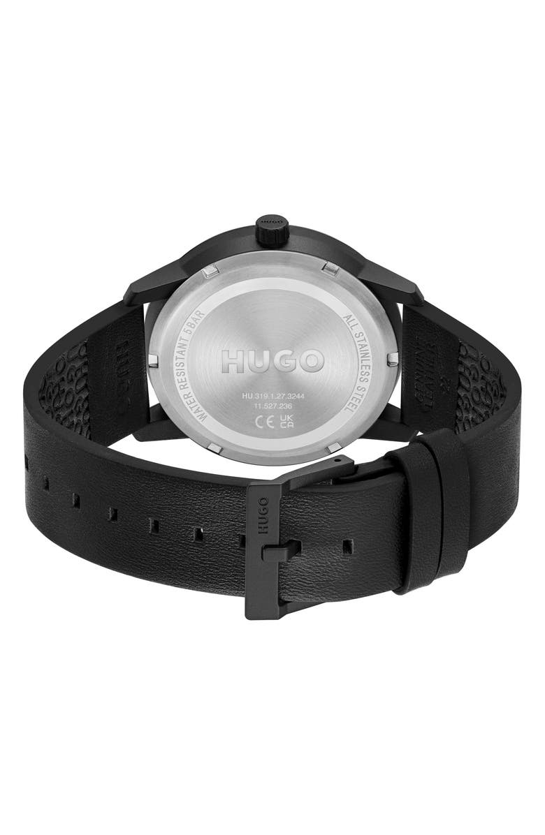 HUGO Ensure Solar Quartz Bracelet Watch, 42mm, Alternate, color,