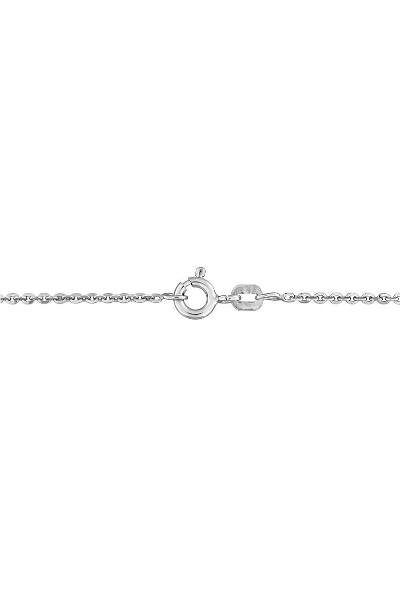 DELMAR Sterling Silver 1.5mm Oval Cable Chain Necklace, Alternate, color, Silver