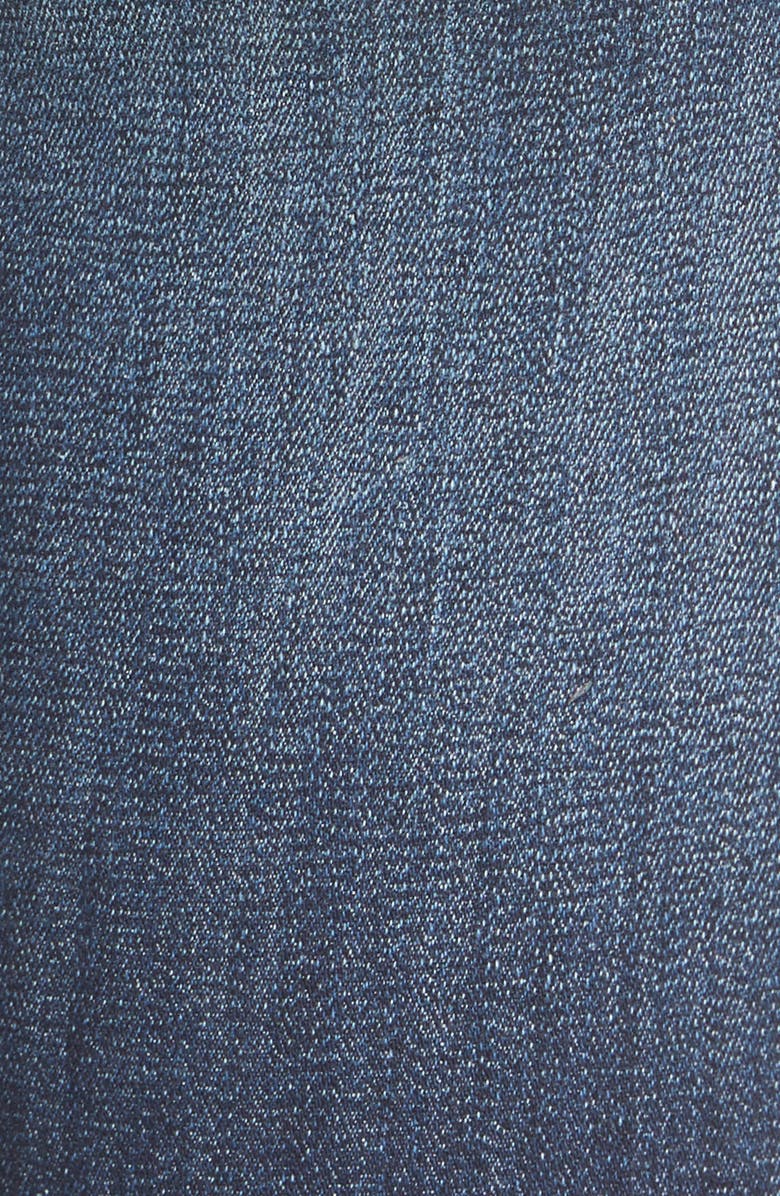 SP Black Angled Step Hem High Waist Skinny Jeans, Alternate, color,