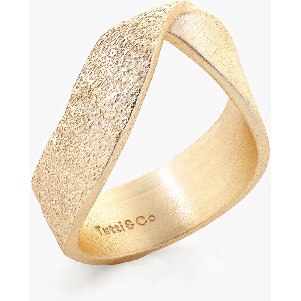 Tutti & Co Praise Ring In Gold