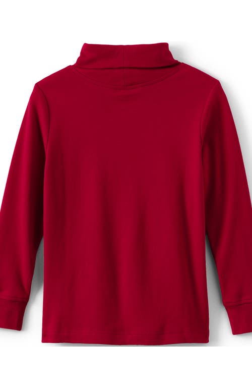 Lands' End Kids Turtleneck In Red