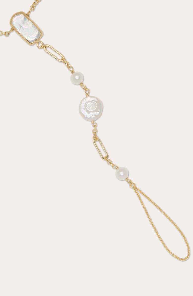 Ramy Brook Elissa Hand Chain, Alternate, color, Gold