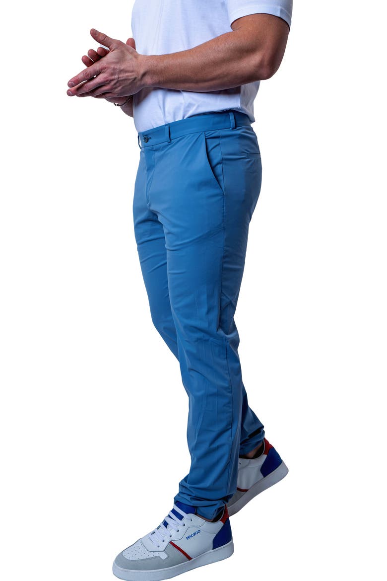 Allday Slim Fit Pants, Alternate, color, GREY/BLUE