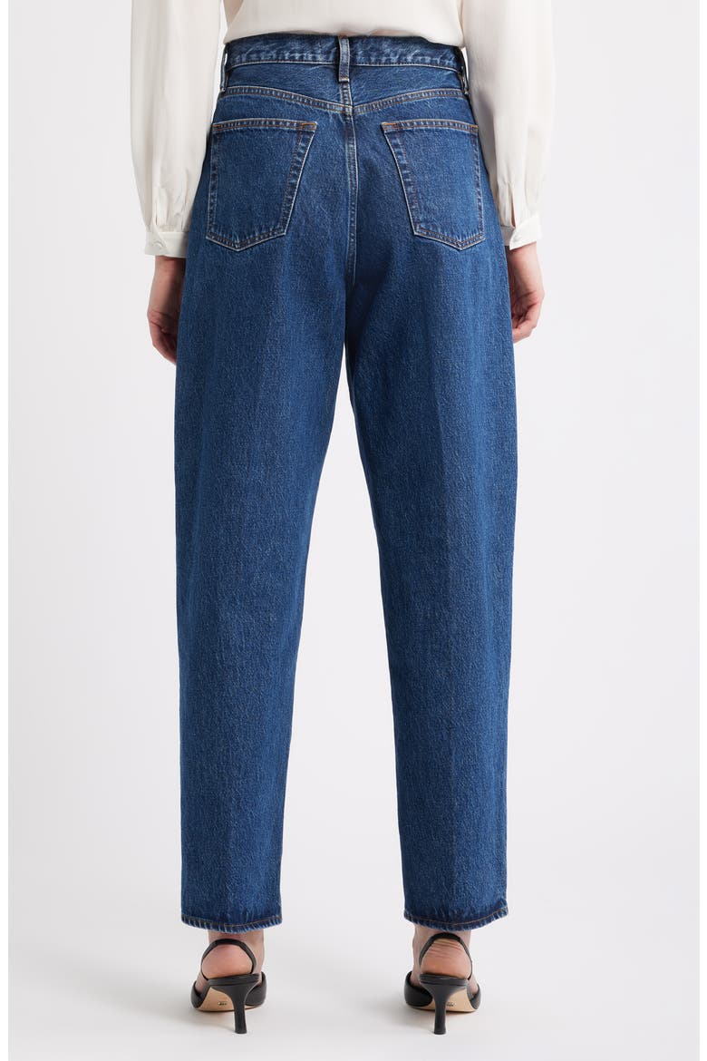The Neat High Waist Barrel Jeans, Alternate, color, LAVISH