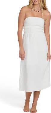 Billabong In The Sky Strapless Midi Dress