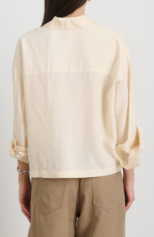 Alex Mill Gemma Button-up Shirt In Ivory