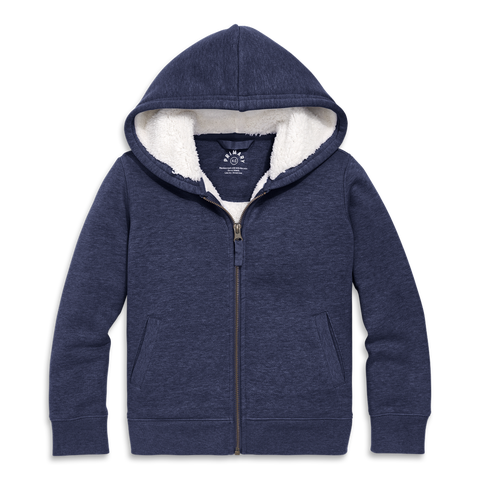 Teddy Fleece-Lined Zip Hoodie