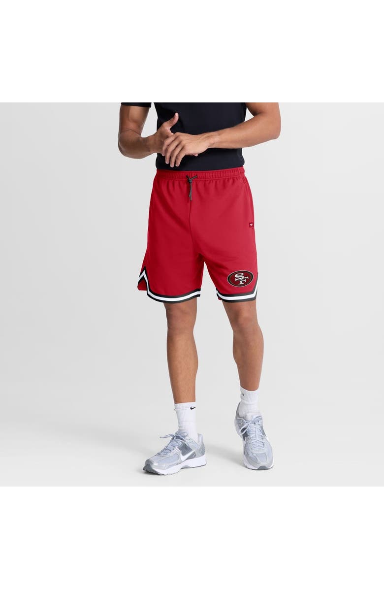 FANATICS Men's Fanatics Scarlet San Francisco 49ers Fearless Drive Shorts, Main, color, Scarlet