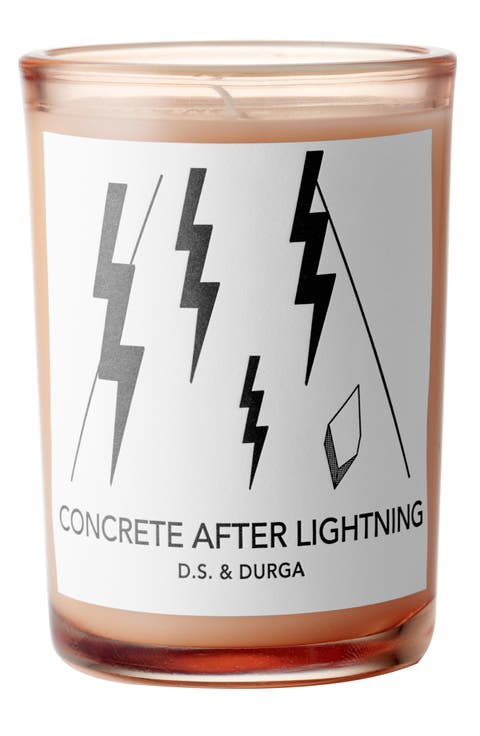 Concrete After Lightning Scented Candle