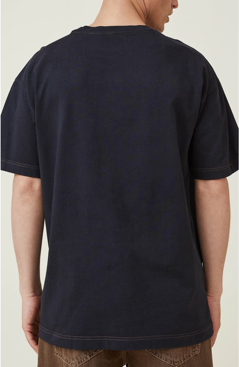 Cotton On Men's Box Fit T-Shirt, Alternate, color, Black
