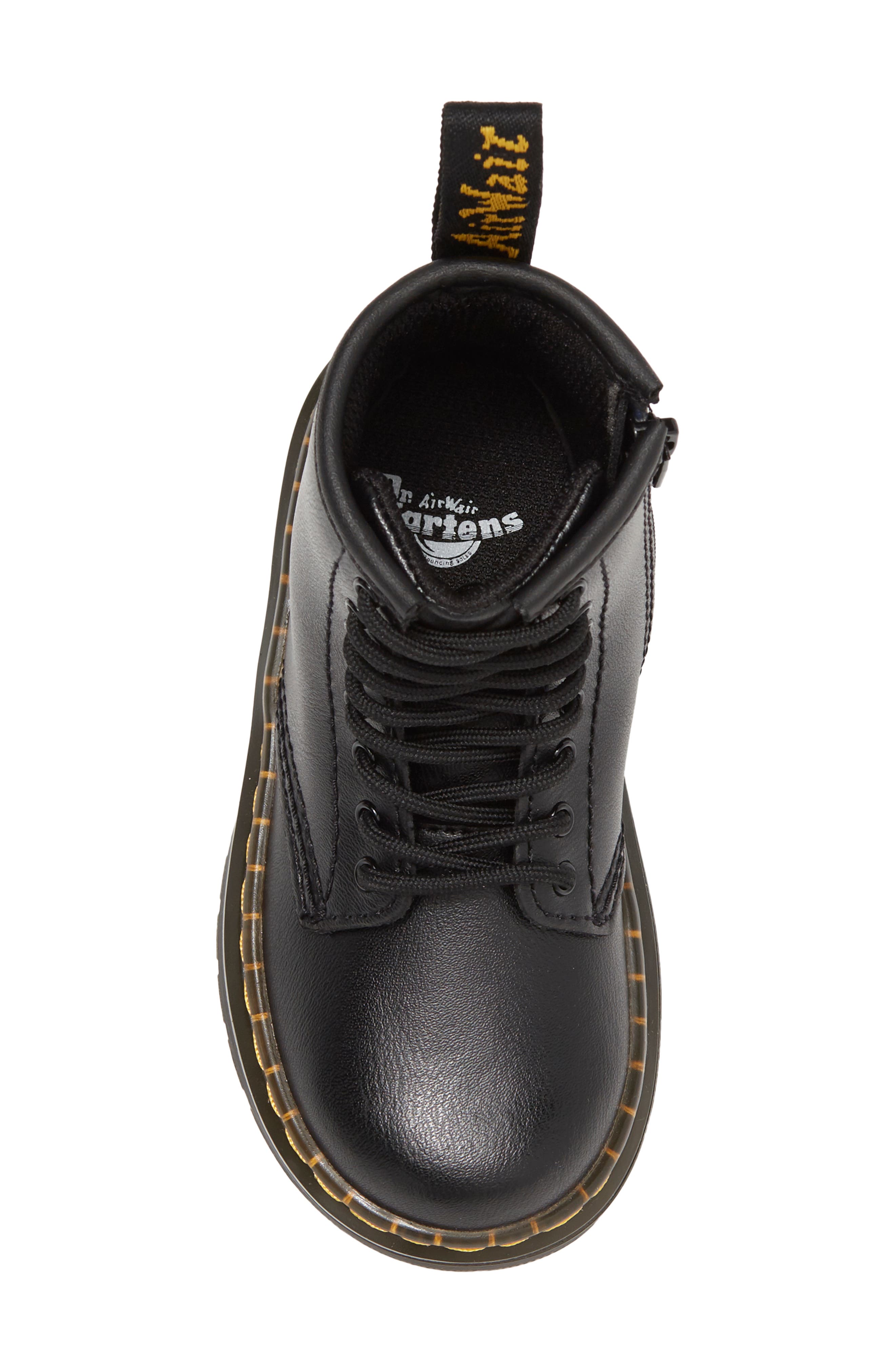 Dr. Martens Kids' Zavala Combat Boot, Alternate, color, Black